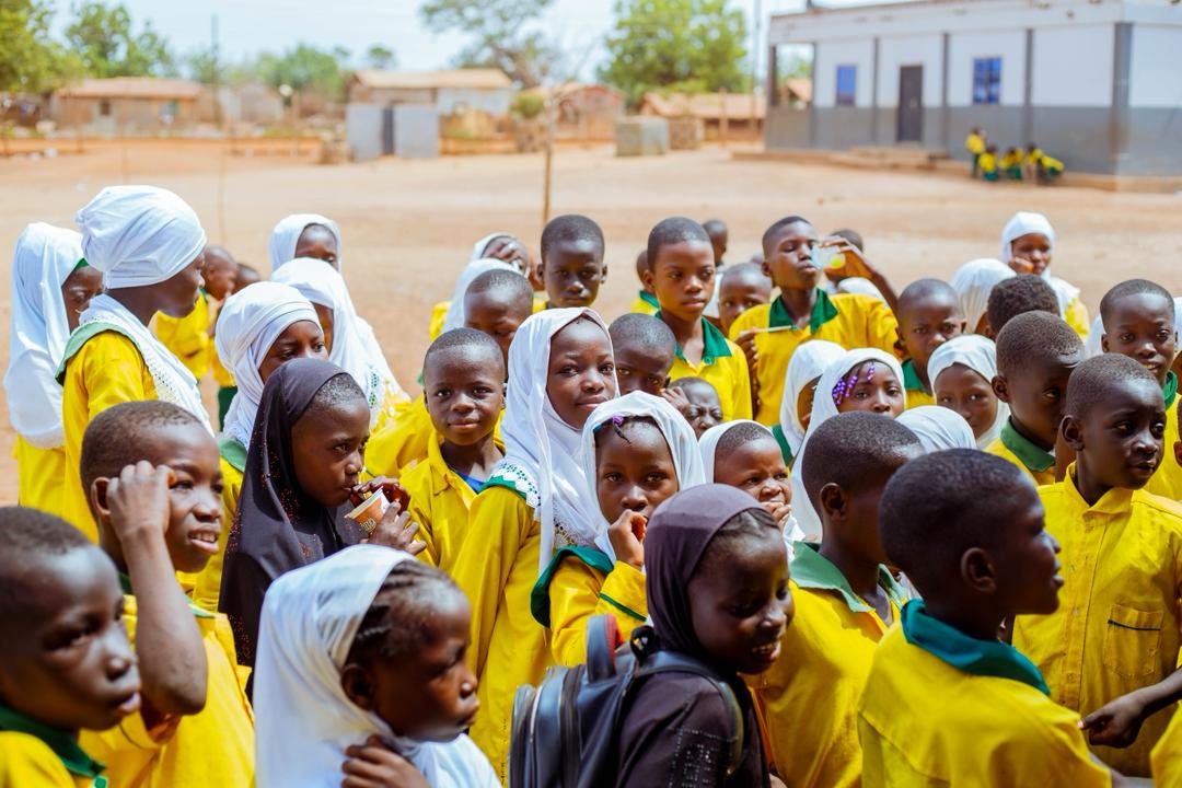 Young students in Northern Ghana